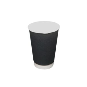 12oz Double Wall Hot Cup (Black黑色)