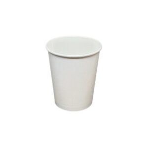 8oz Single Hot Cup (White) 全白热杯