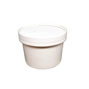 8oz White Soup Tub