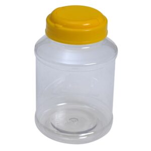 SU 262 Pet Jar with Yellow Cap