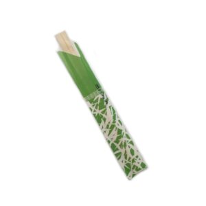 W-Chopsticks with Half Wrap(青色纸包装)