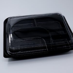 5 Com Bento Box & Lid(Black)(PP-L8306)
