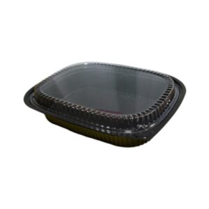 Buffet Tray(Black) & Lid