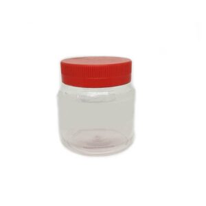 4017 Pet Jar with Red Cap