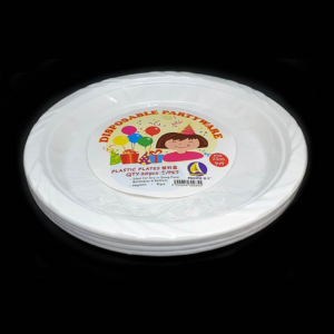 9" PS Plate(15g) 20庄 9吋塑料盘