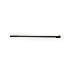 Spoon Straw (Black) (6mm x 210mm)
